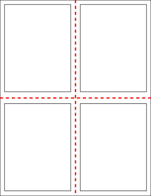 4-up Layout Example